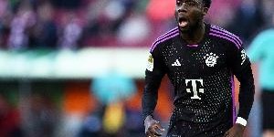 记者：拜仁预计阿方索-戴维斯缺阵七个月左右，将于十月恢复训练