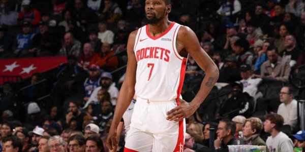 百家乐平台-杜兰特36+7火箭加时惜败76人 恩比德32+15+10马克西36+10